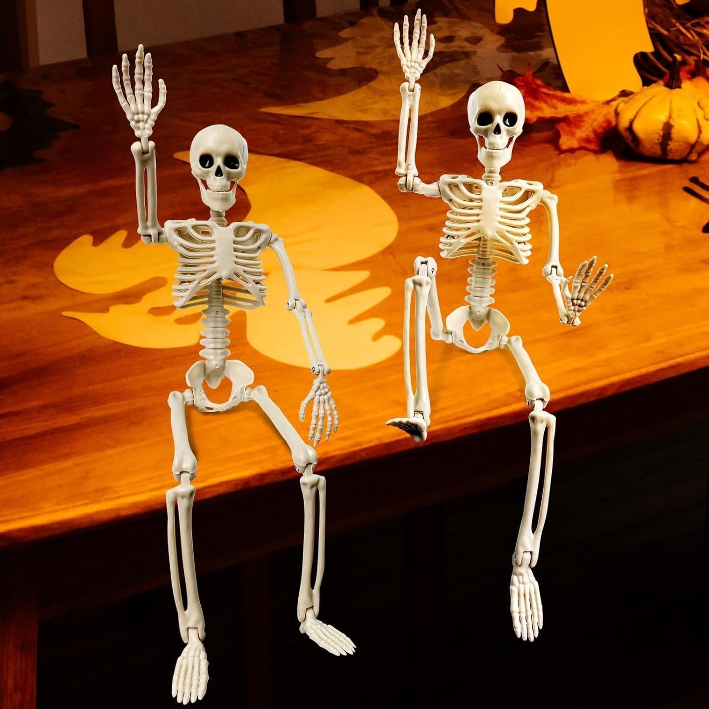 π Halloween Skeleton Decoration π Scary Skull Bones for Fright Night
