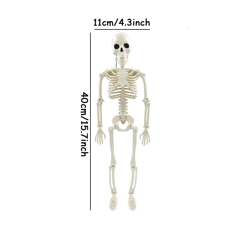 π Halloween Skeleton Decoration π Scary Skull Bones for Fright Night