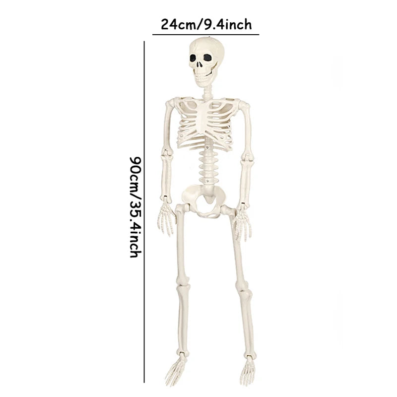 π Halloween Skeleton Decoration π Scary Skull Bones for Fright Night