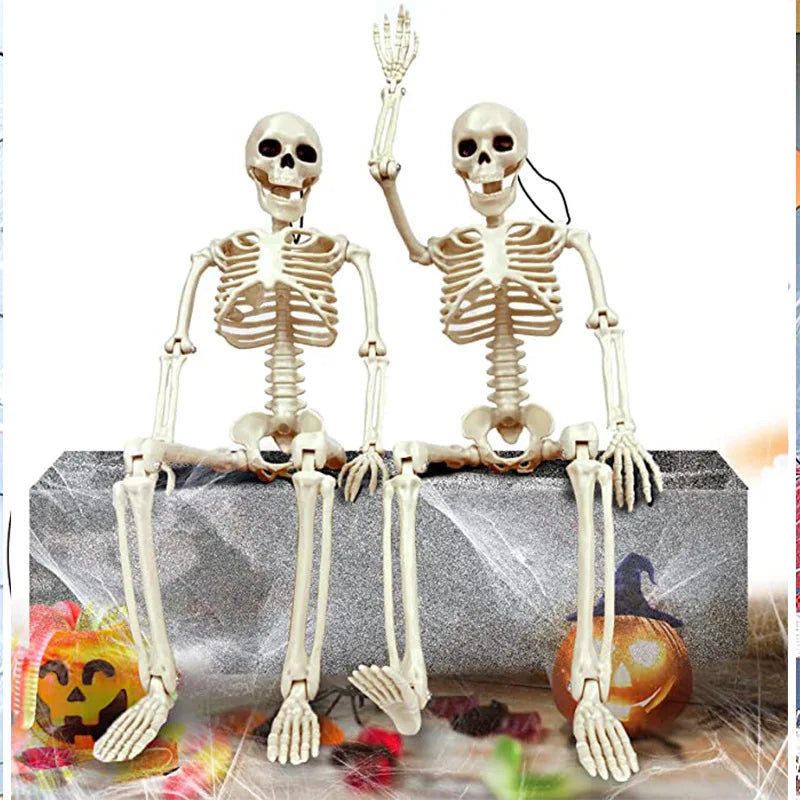 π Halloween Skeleton Decoration π Scary Skull Bones for Fright Night
