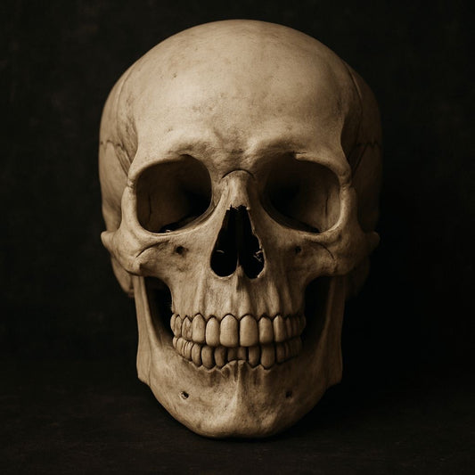 20Pcs Gothic Skull Sculptures – Halloween Skeleton Ornaments for Home, Garden & Party Décor